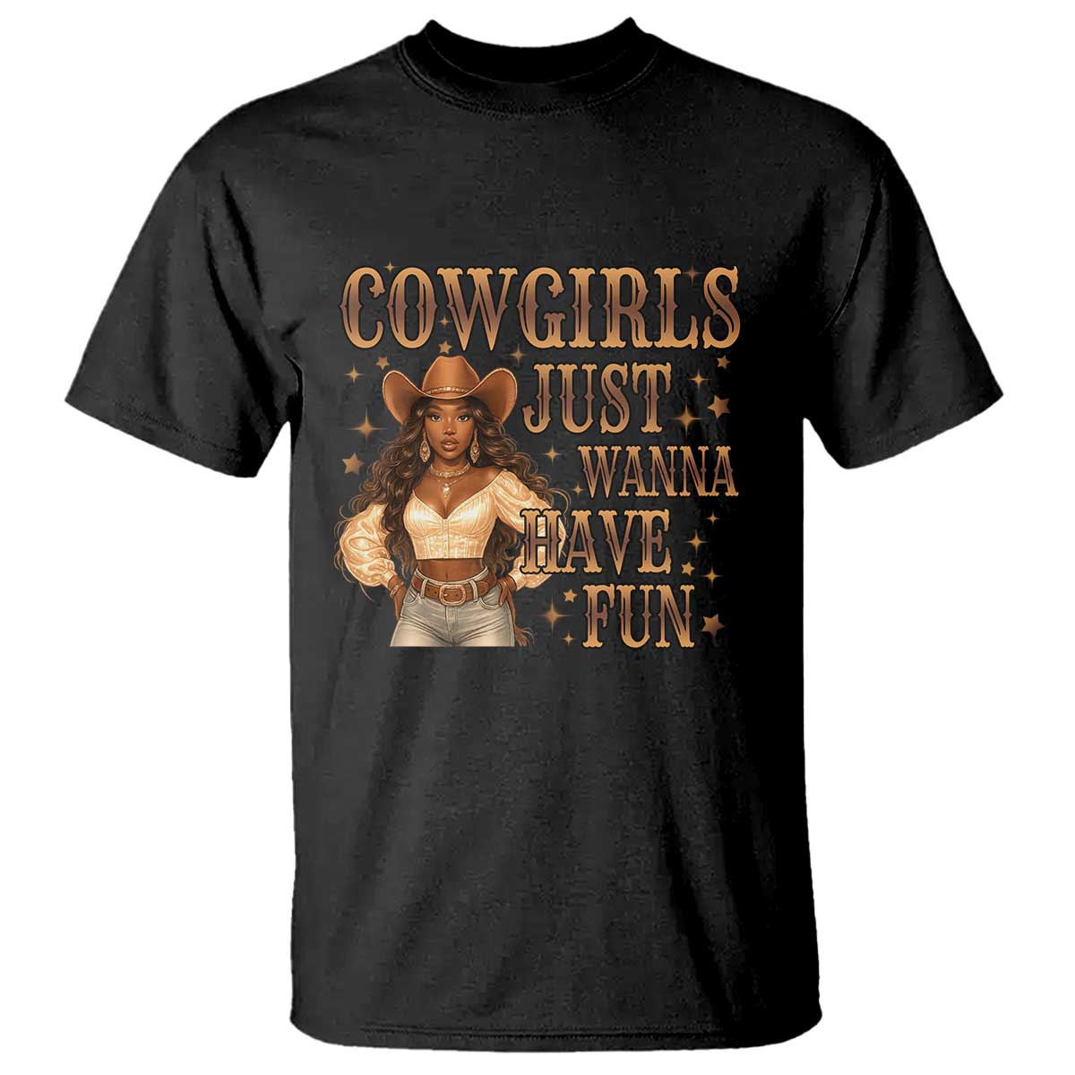 funny-african-american-cowgirl-t-shirt-cowgirls-just-wanna-have-fun-western