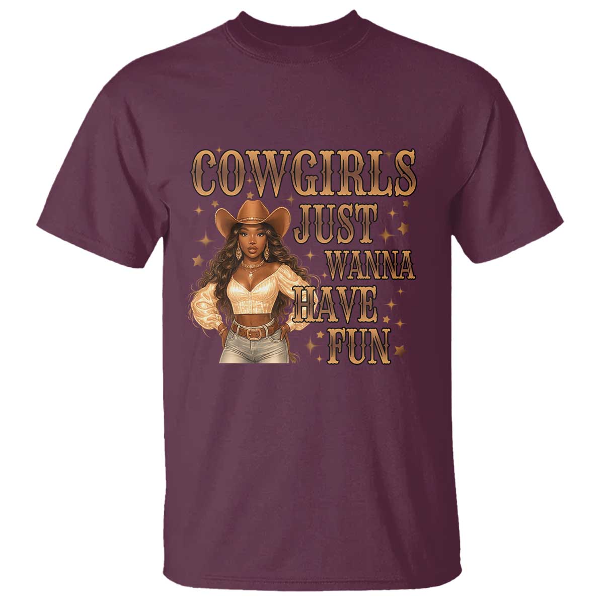 funny-african-american-cowgirl-t-shirt-cowgirls-just-wanna-have-fun-western