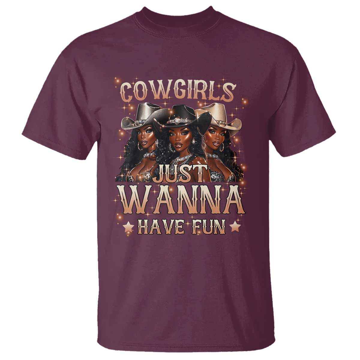 funny-black-african-american-cowgirl-t-shirt-cowgirls-just-wanna-have-fun