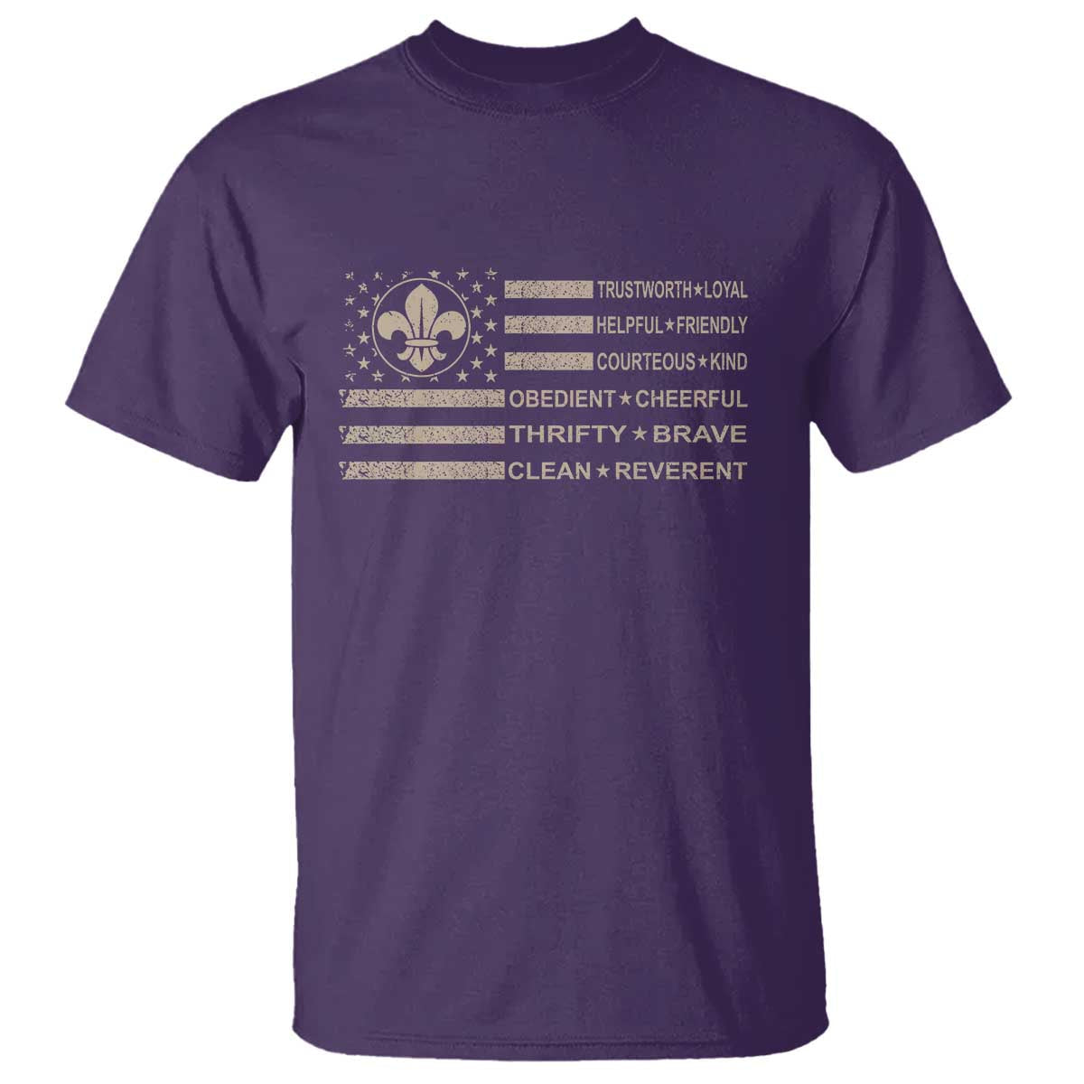 funny-scout-leader-camping-usa-american-flag-t-shirt
