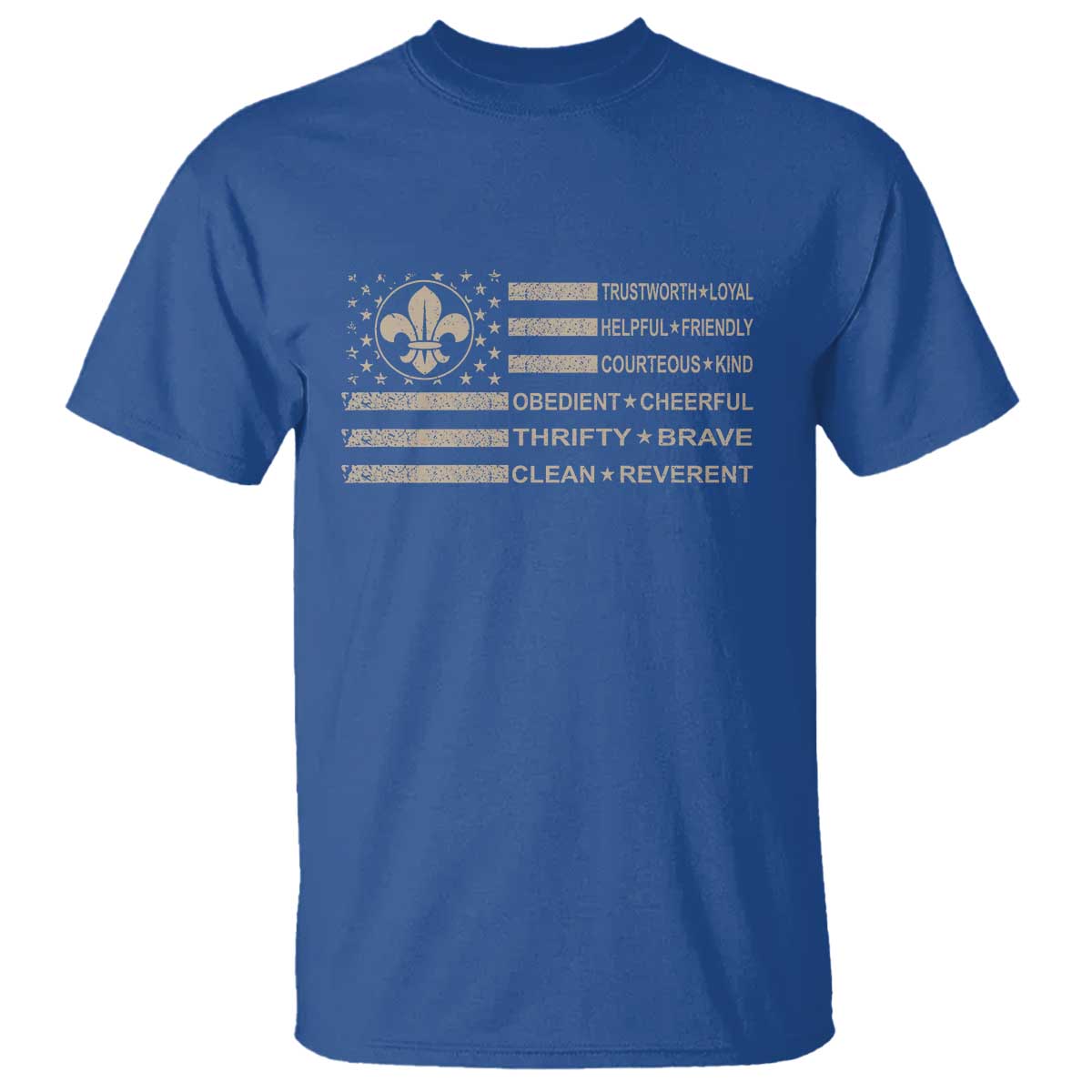 funny-scout-leader-camping-usa-american-flag-t-shirt