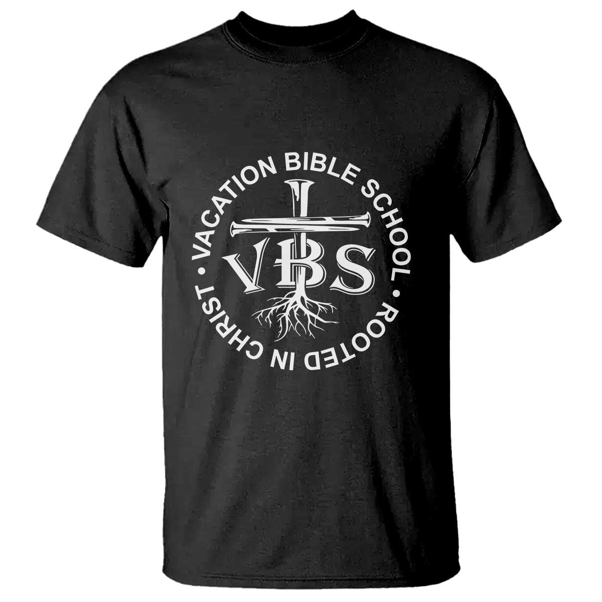 funny-vbs-vacation-bible-school-rooted-in-christ-t-shirt