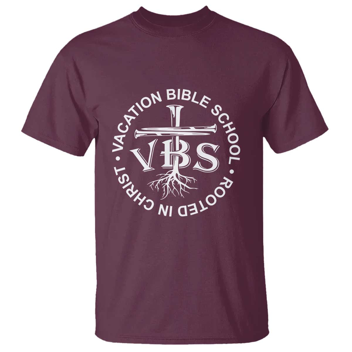 funny-vbs-vacation-bible-school-rooted-in-christ-t-shirt