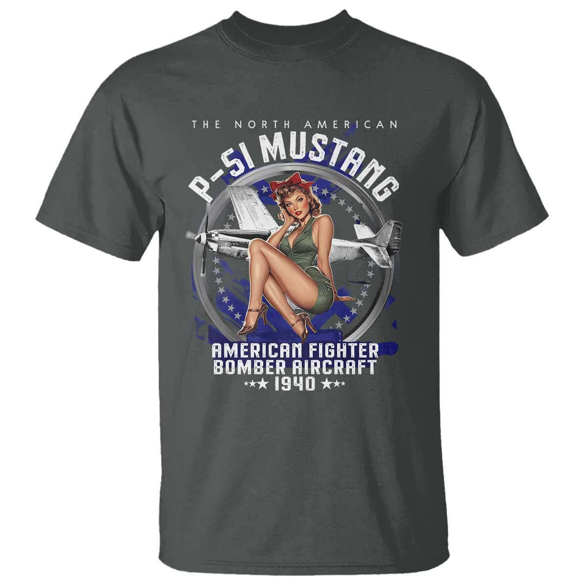 the-north-american-p-51-mustang-american-fighter-bomber-aircraft-t-shirt-ww2-aircraft-pin-up-girl
