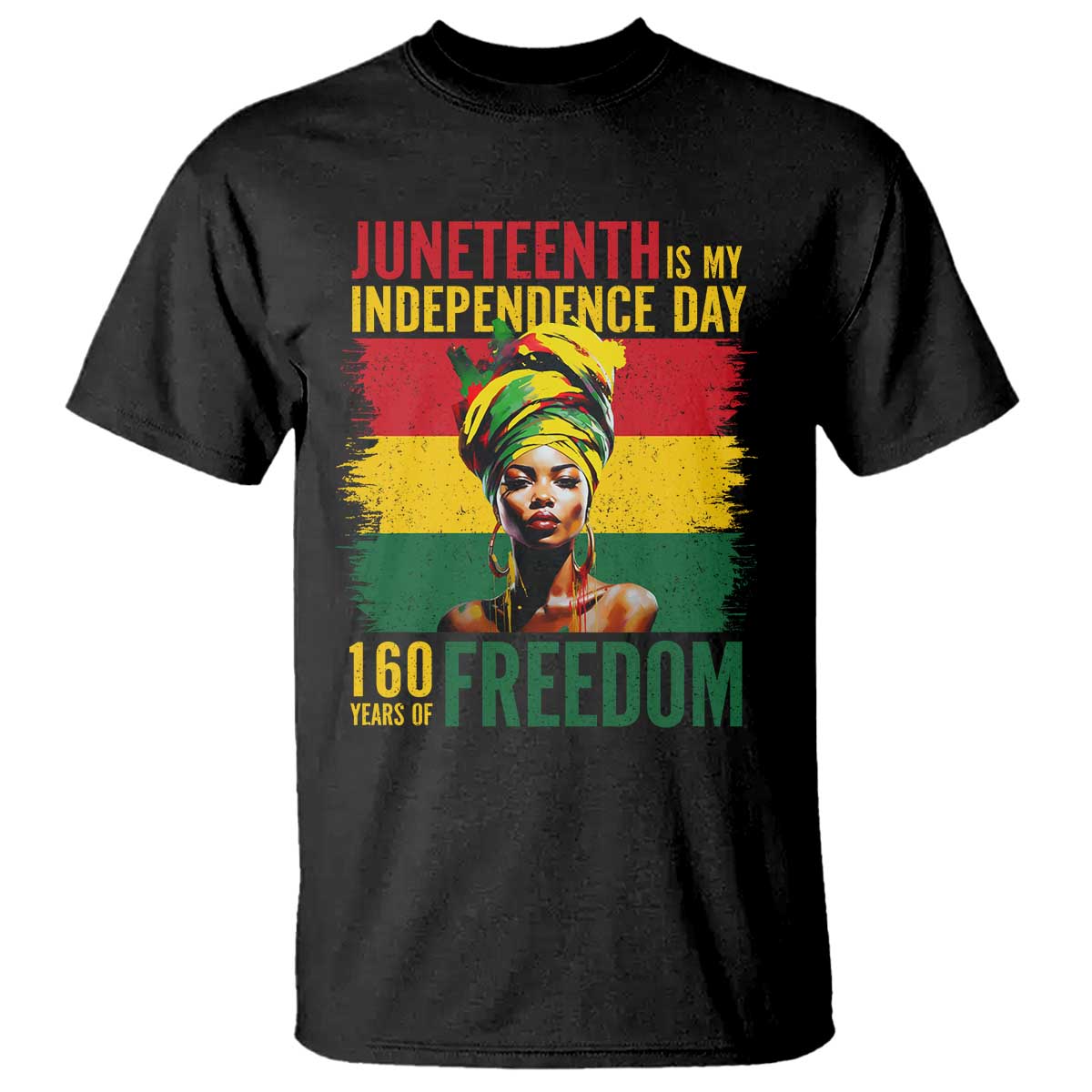 juneteenth-is-my-independence-day-160-years-of-freedom-t-shirt