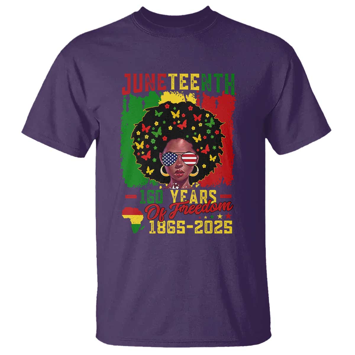 juneteenth-160-years-of-freedom-t-shirt-african-american-pride
