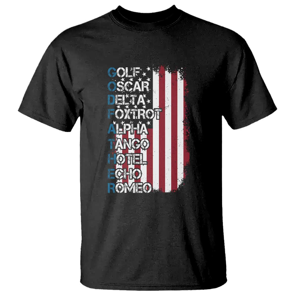 godfather-t-shirt-phonetic-alphabet-veteran-dad-uncle