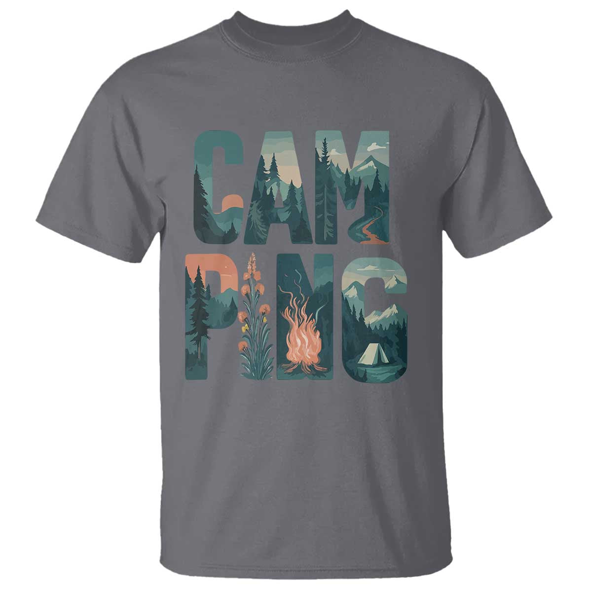 camping-nature-adventure-campfire-tent-mountains-t-shirt