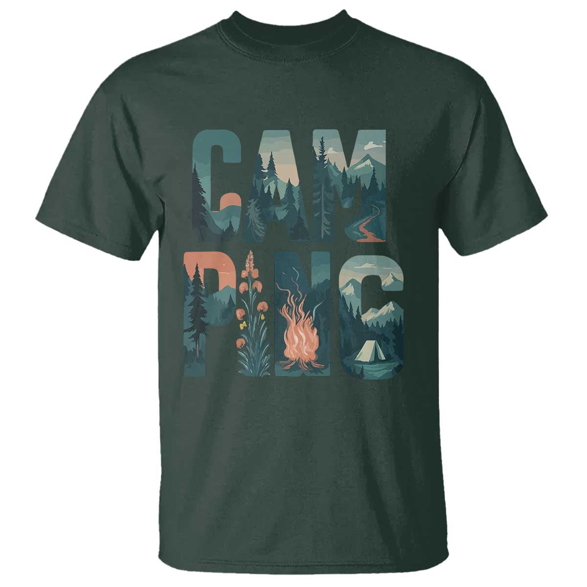 camping-nature-adventure-campfire-tent-mountains-t-shirt