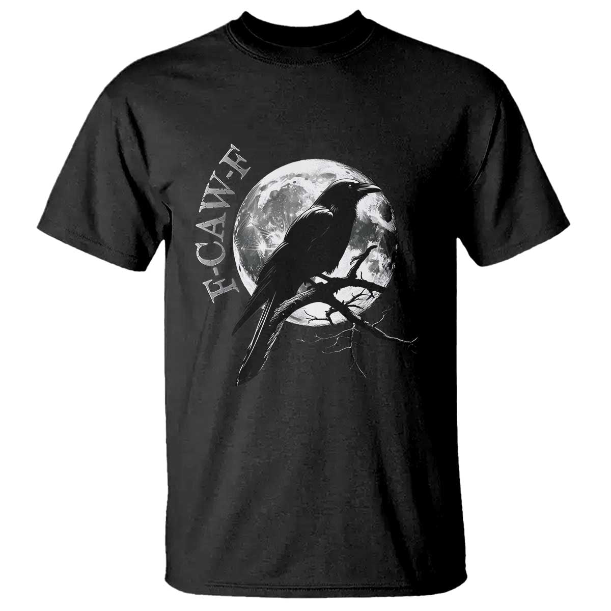 funny-f-caw-f-t-shirt-black-crow-moon-gothic-adult-humor