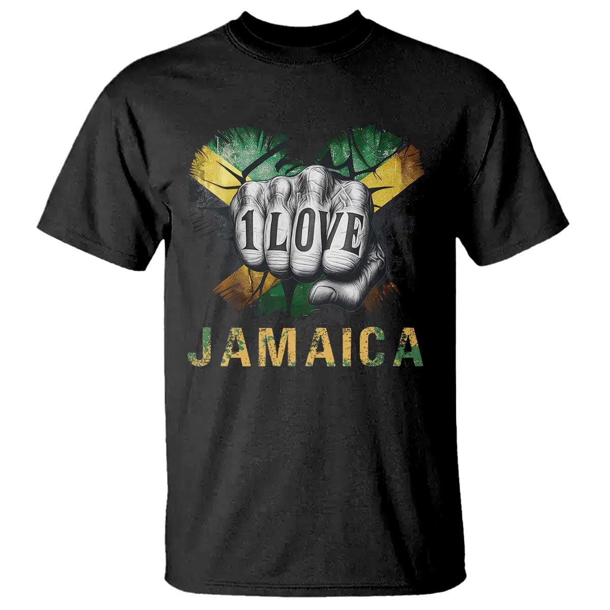 jamaica-one-love-t-shirt-rasta-reggae-punching-hand-jamaican-flag