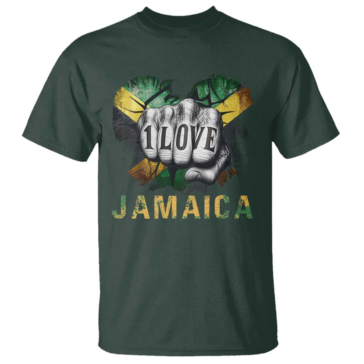 jamaica-one-love-t-shirt-rasta-reggae-punching-hand-jamaican-flag