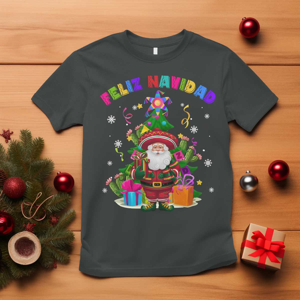 funny-christmas-in-mexico-t-shirt-feliz-navidad-sombrero-santa-xmas-tree