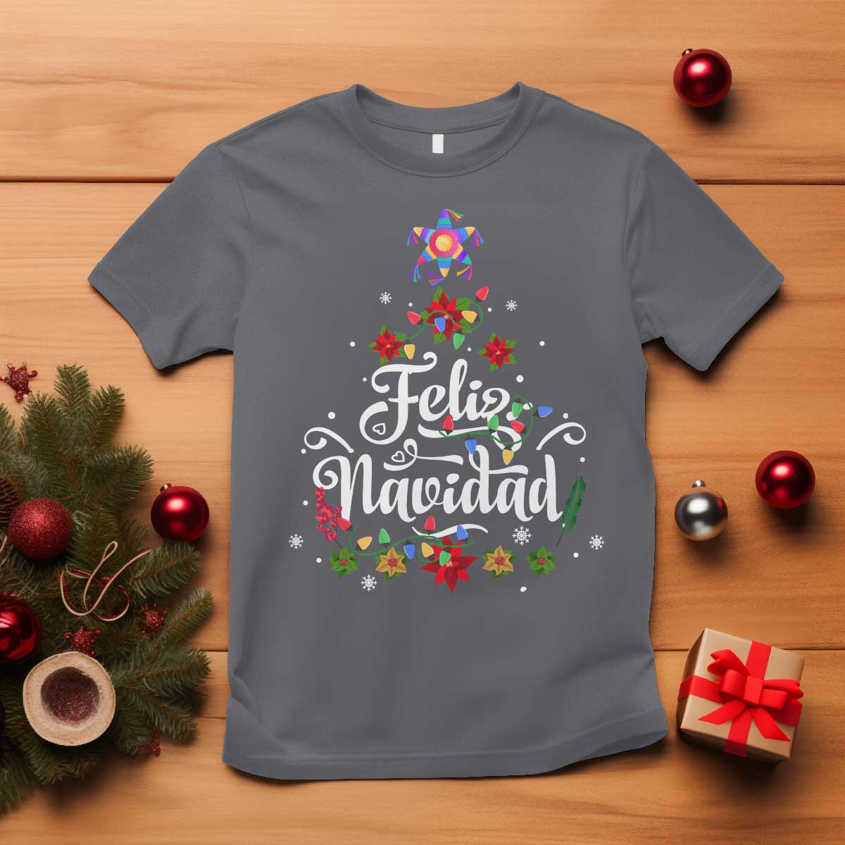 christmas-in-mexico-t-shirt-feliz-navidad-pinata-star-xmas-tree