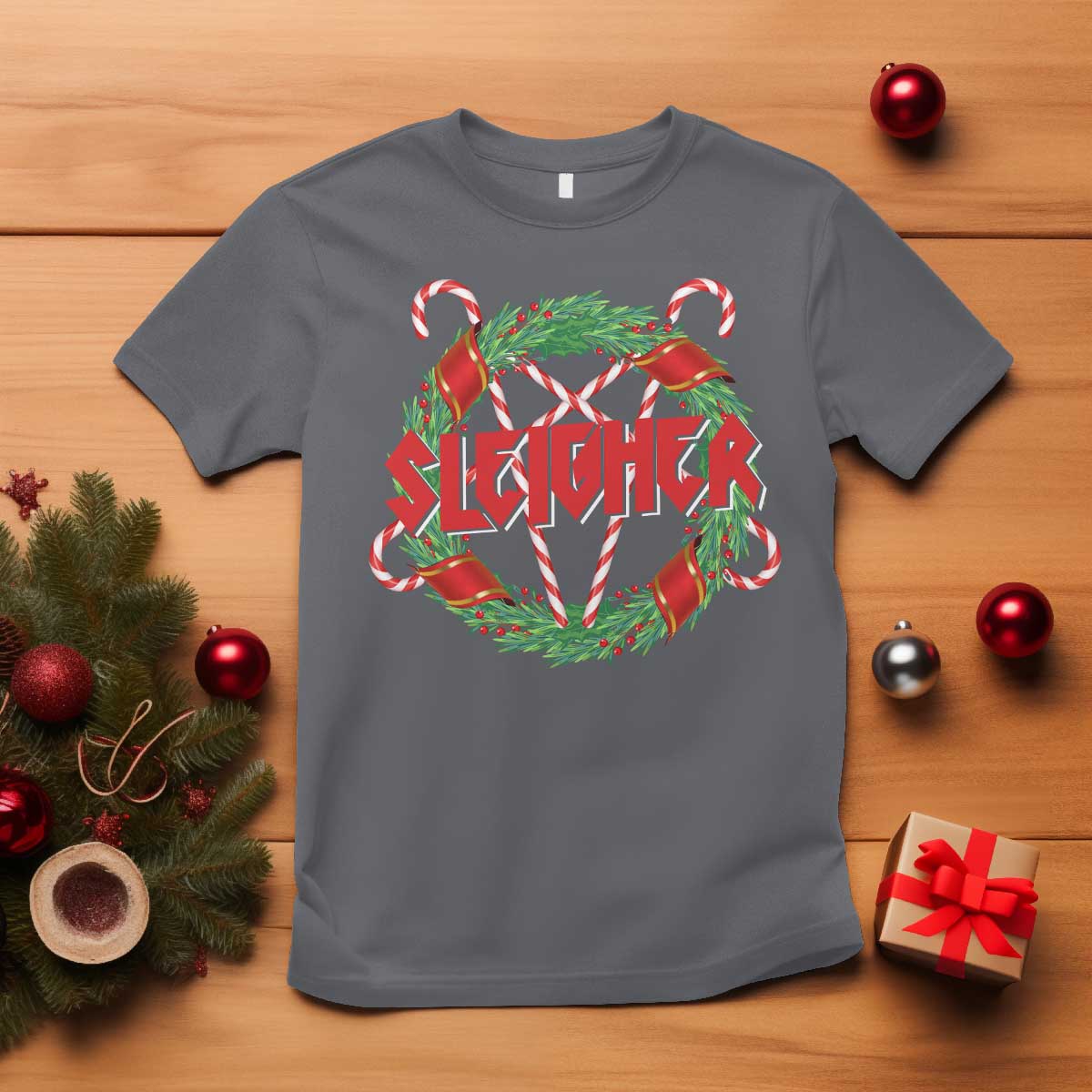 funny-christmas-heavy-metal-t-shirt-sleigher-xmas-pentagram-candy-cane