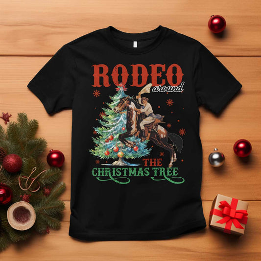 western-christmas-t-shirt-rodeo-around-the-christmas-tree-cowgirl