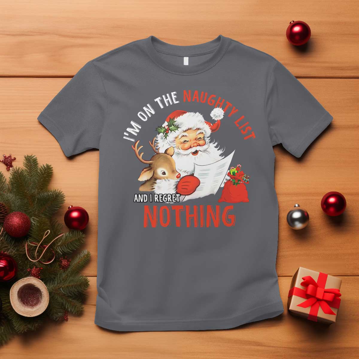 funny-christmas-santa-t-shirt-im-on-the-naughty-list-and-i-regret-nothing