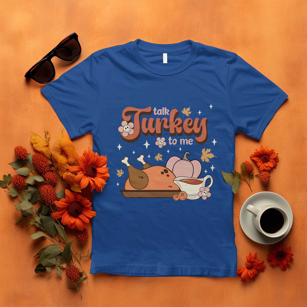 funny-retro-thanksgiving-t-shirt-talk-turkey-to-me-fall-season-family-matching
