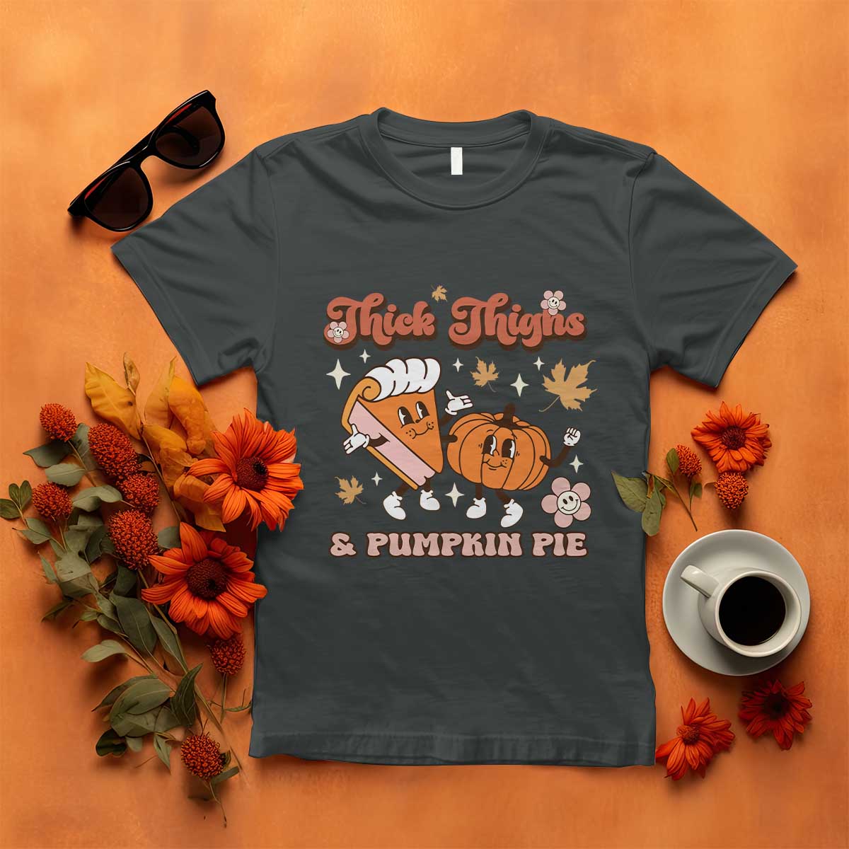 funny-retro-thanksgiving-t-shirt-thick-thighs-and-pumpkin-pie-fall-season-family-matching