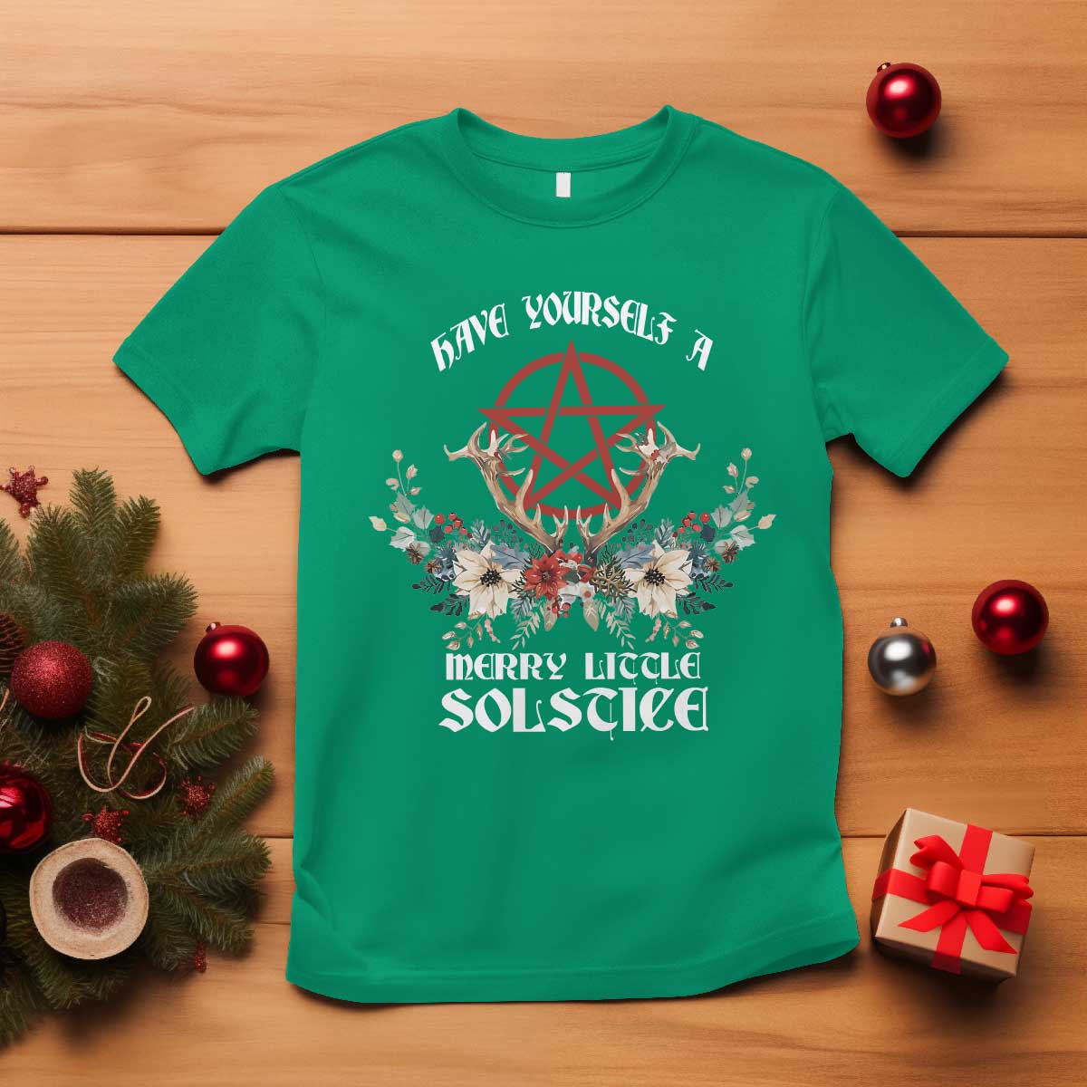 have-yourself-a-merry-little-solstice-t-shirt-yule-pagan-christmas-pentagram