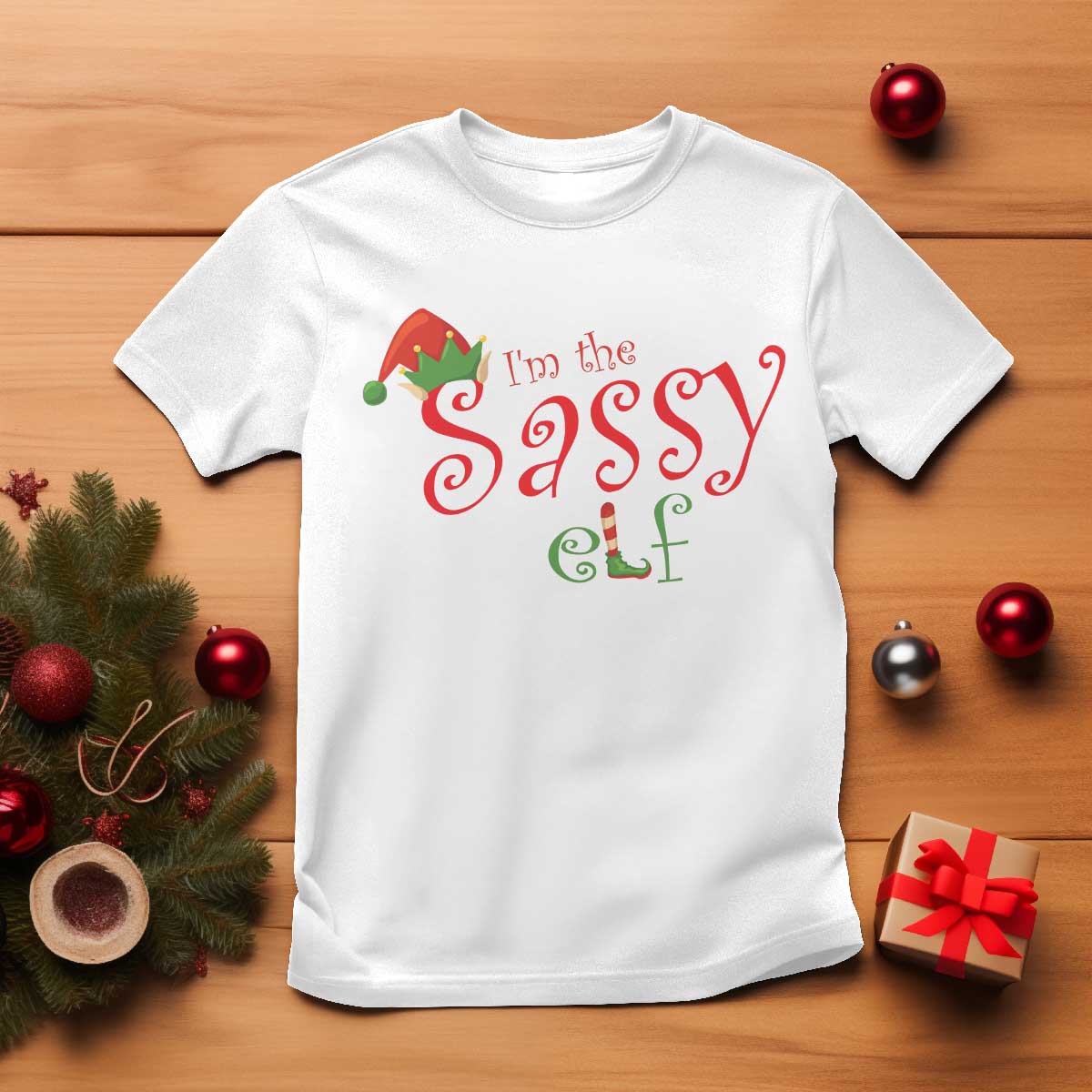 funny-christmas-elf-t-shirt-im-the-sassy-elf-family-matching