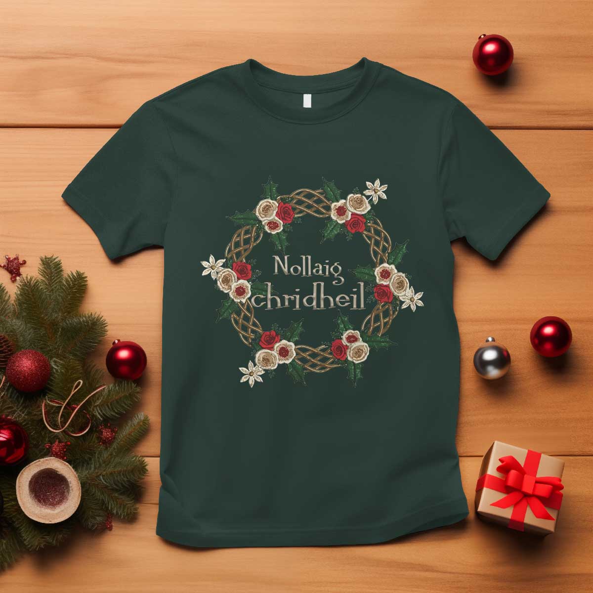 scottish-celtic-christmas-nollaig-chridheil-t-shirt-xmas-wreath