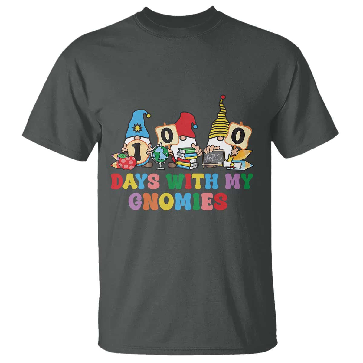 funny-100-days-with-my-gnomies-t-shirt-100th-day-of-school