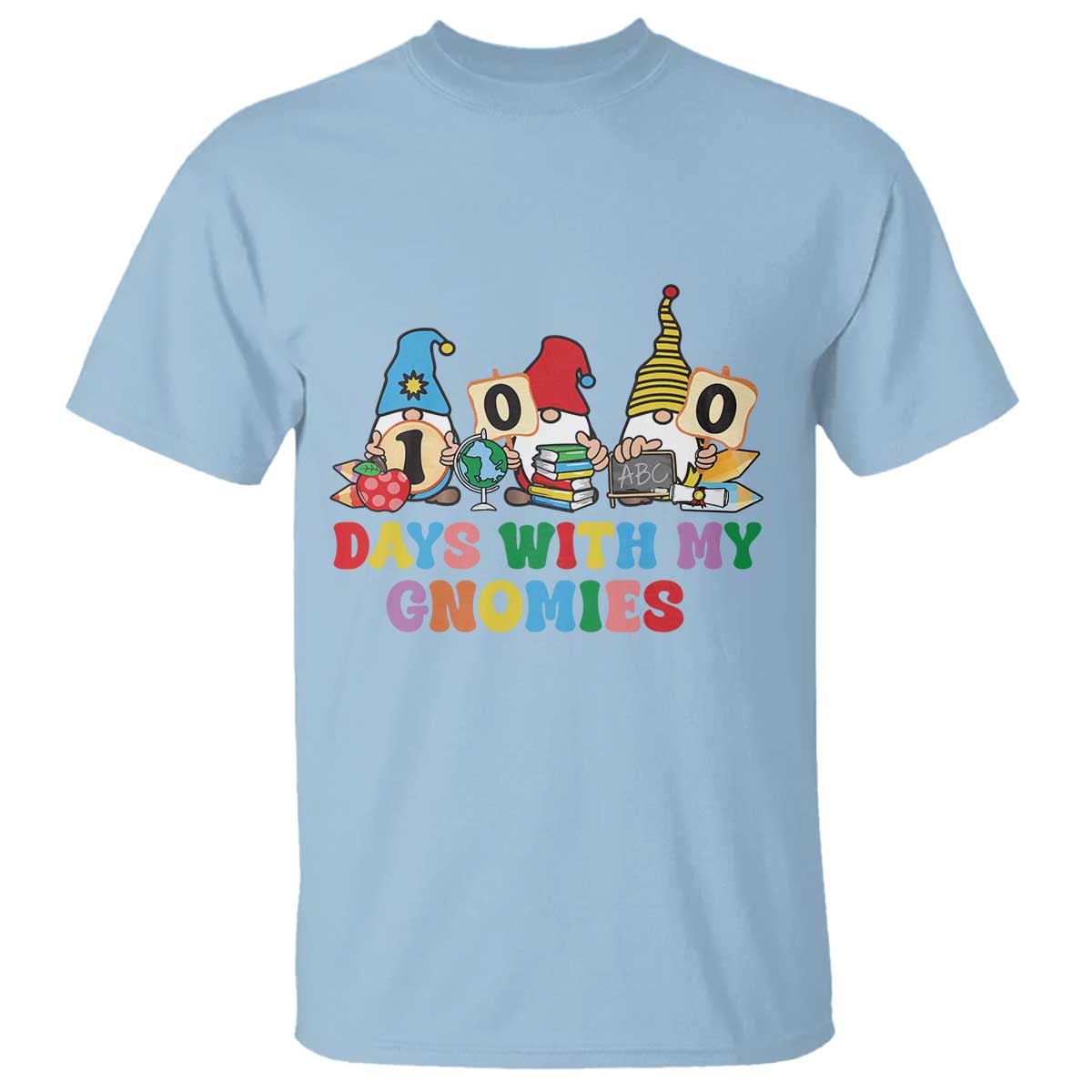 funny-100-days-with-my-gnomies-t-shirt-100th-day-of-school