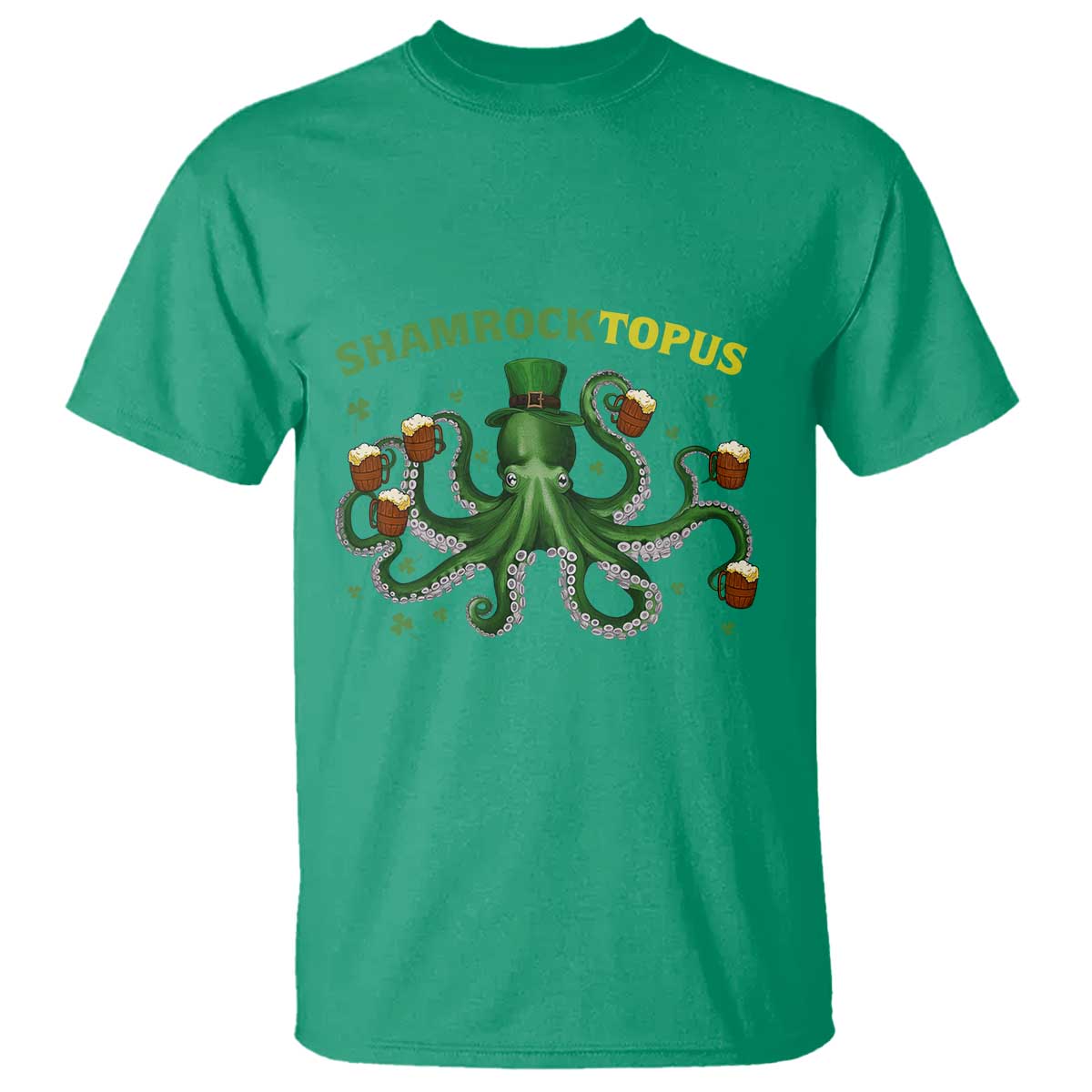 funny-st-patricks-day-octopus-shamrocktopus-t-shirt-irish-beer-mug