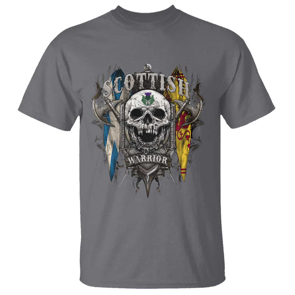 scottish-warrior-t-shirt-vintage-skull-celtic-cross-scottish-lion-rampant-flag