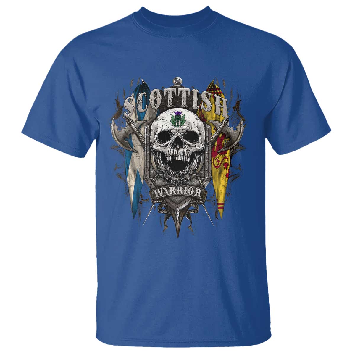 scottish-warrior-t-shirt-vintage-skull-celtic-cross-scottish-lion-rampant-flag