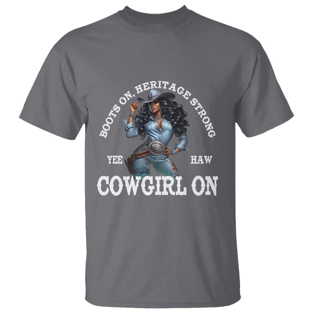 boots-on-heritage-strong-cowgirl-on-t-shirt-african-american-black-cowgirl