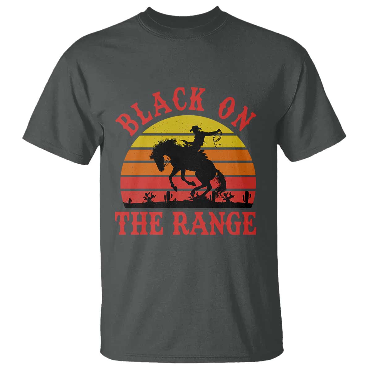 african-american-black-cowboy-t-shirt-black-on-the-range-rodeo