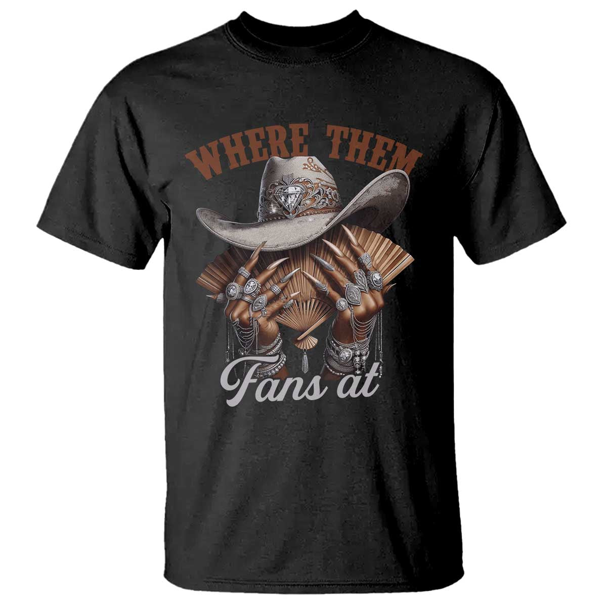 funny-african-american-cowgirl-t-shirt-where-them-fans-at-cowboy-hat