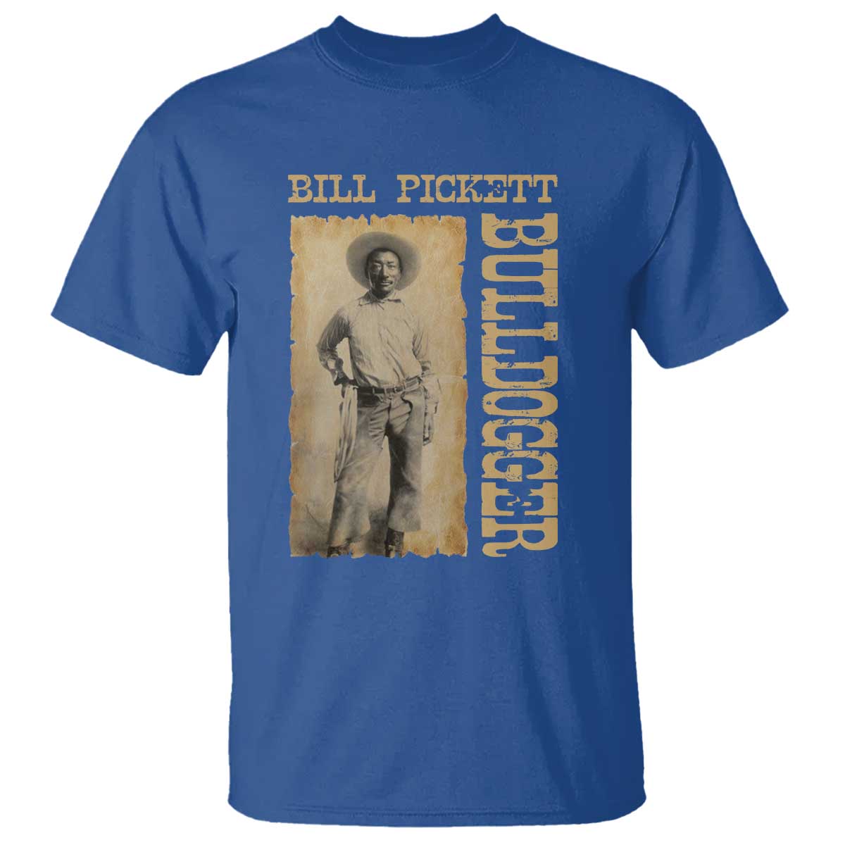 bill-pickett-the-bulldogger-t-shirt-western-african-american-cowboy