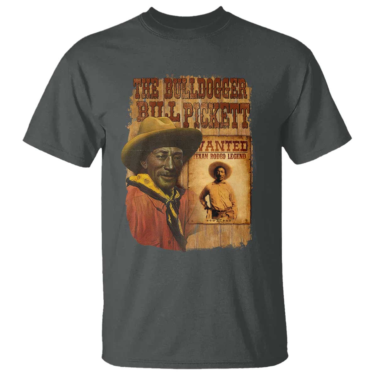 the-bulldogger-bill-pickett-t-shirt-texan-rodeo-legend