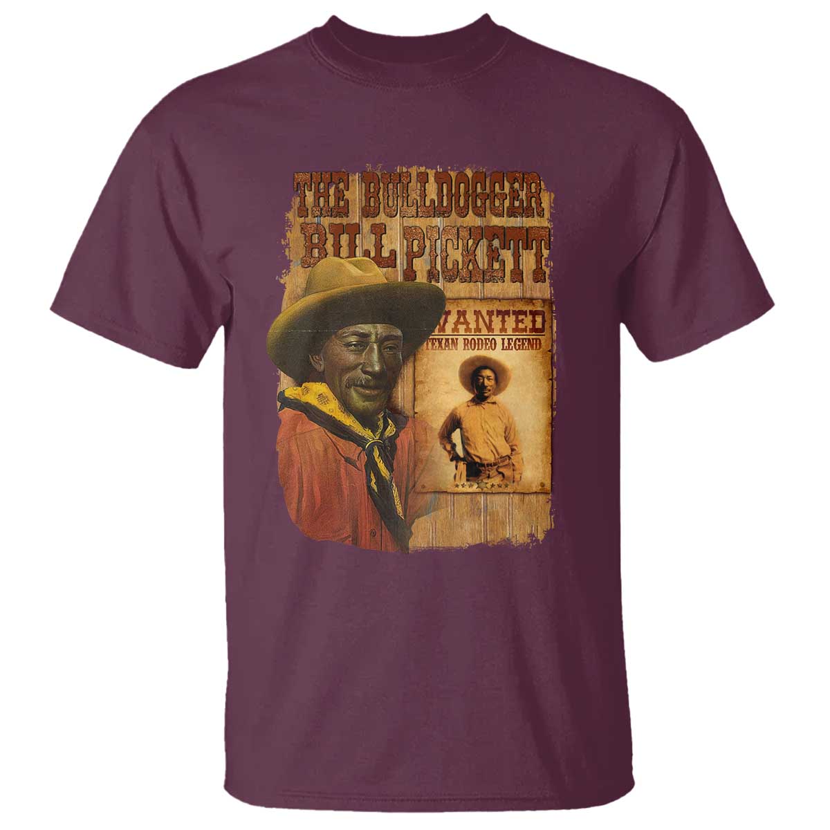 the-bulldogger-bill-pickett-t-shirt-texan-rodeo-legend