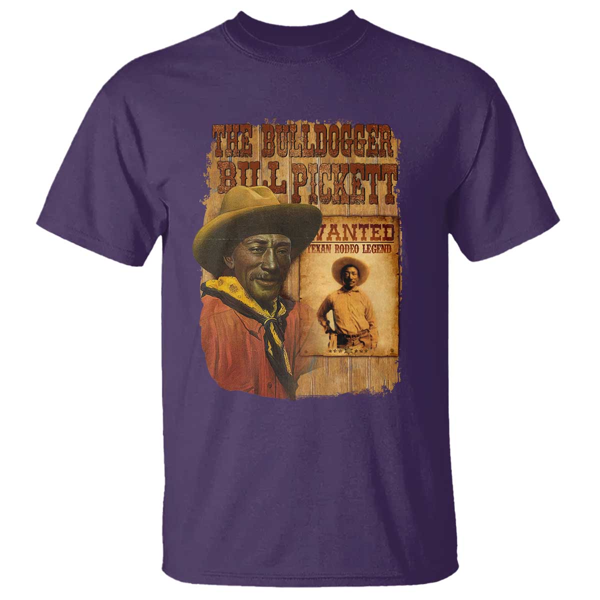 the-bulldogger-bill-pickett-t-shirt-texan-rodeo-legend