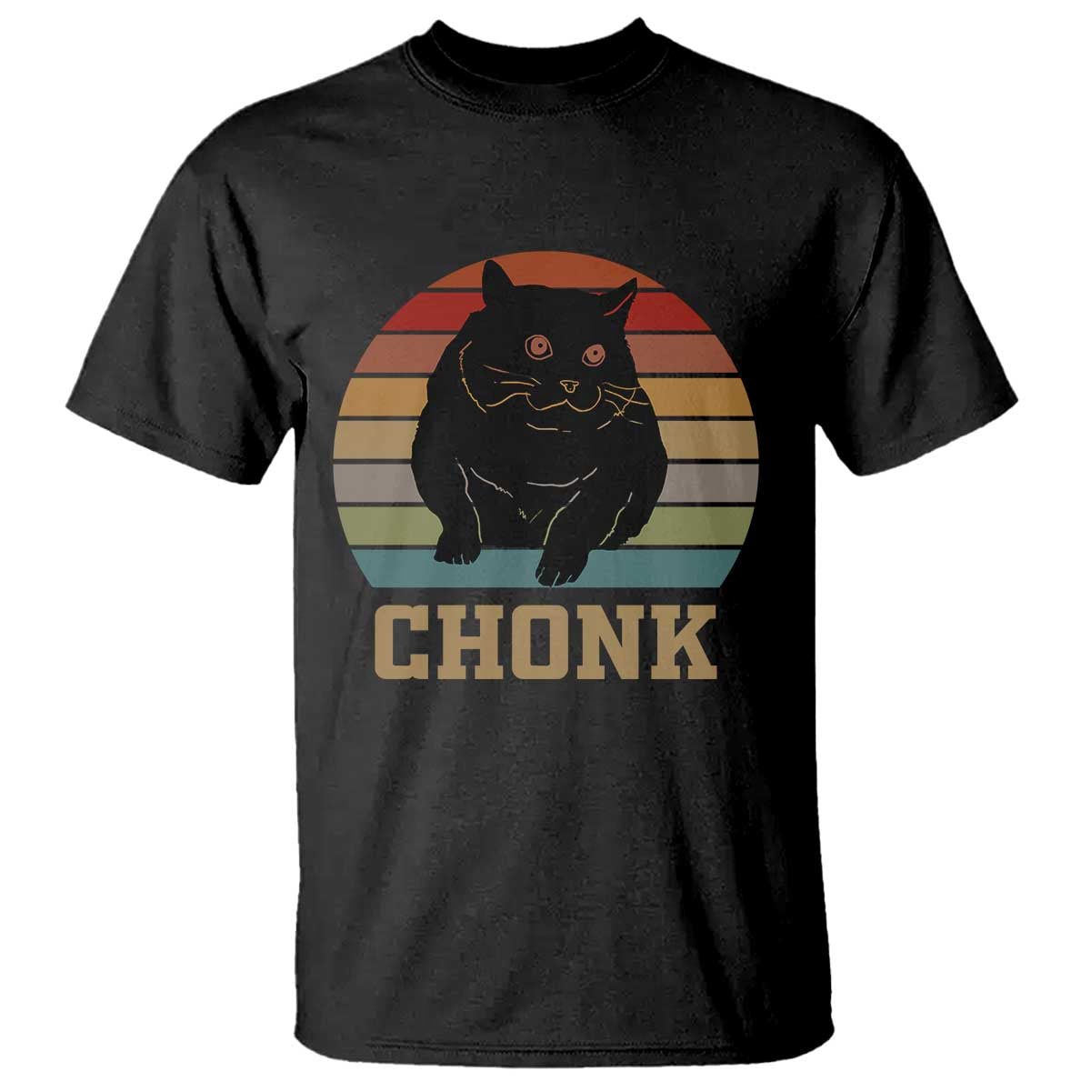 funny-cat-t-shirt-chonk-black-fat-kitten
