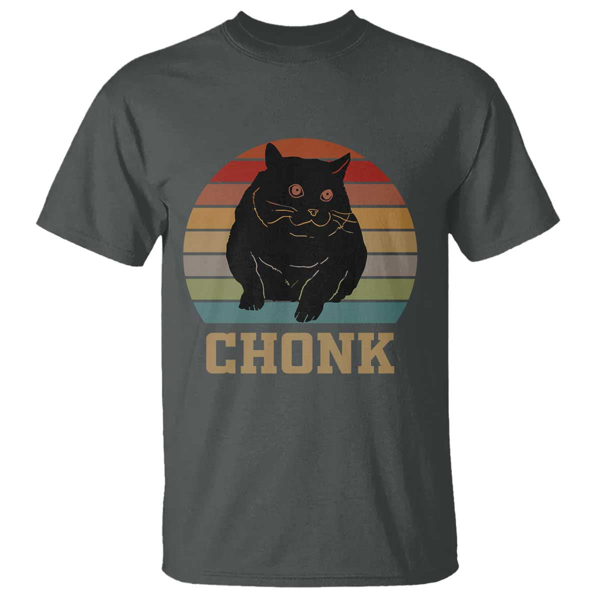 funny-cat-t-shirt-chonk-black-fat-kitten