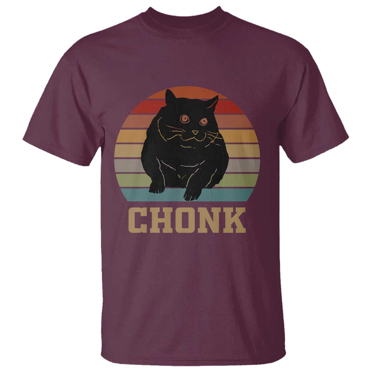 funny-cat-t-shirt-chonk-black-fat-kitten