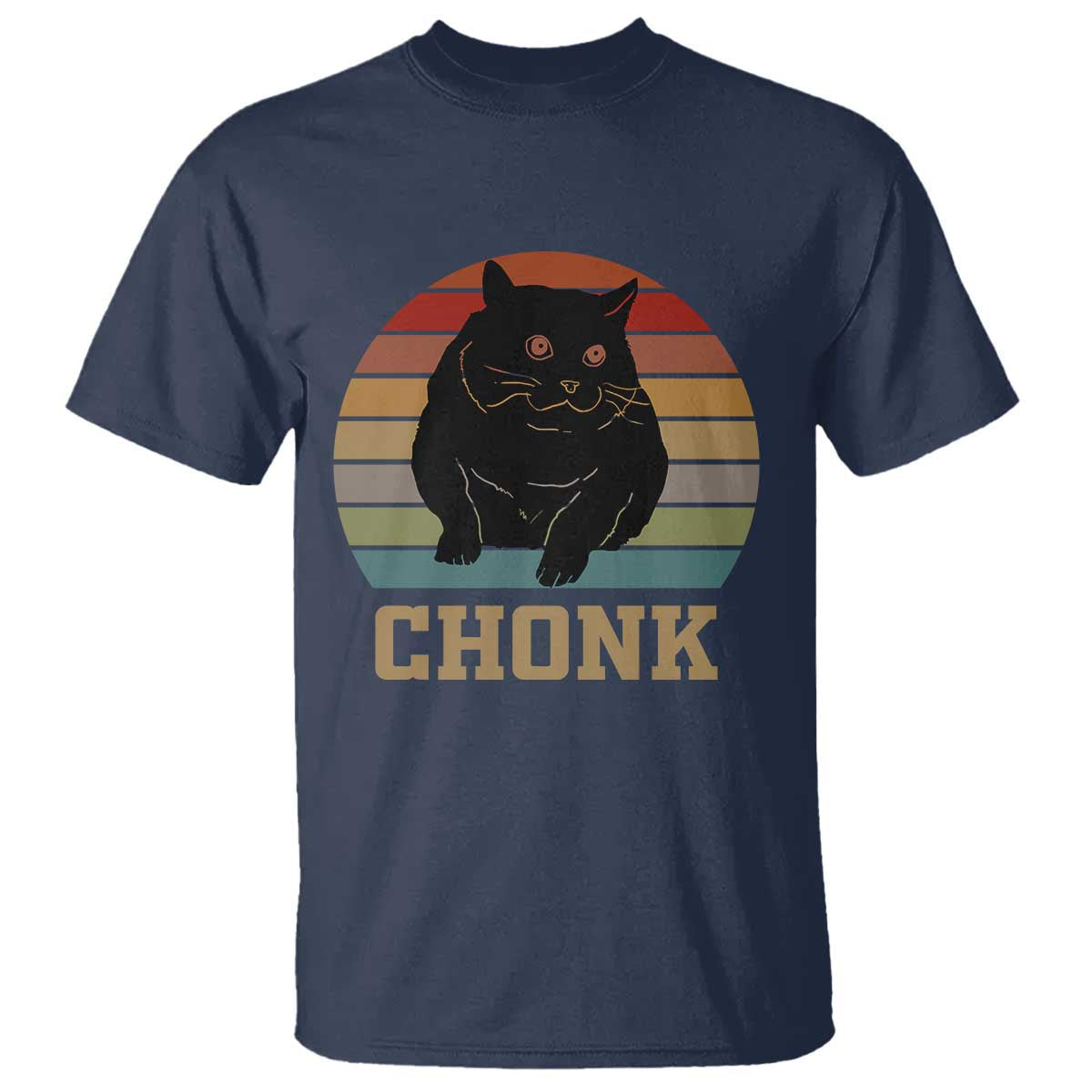 funny-cat-t-shirt-chonk-black-fat-kitten