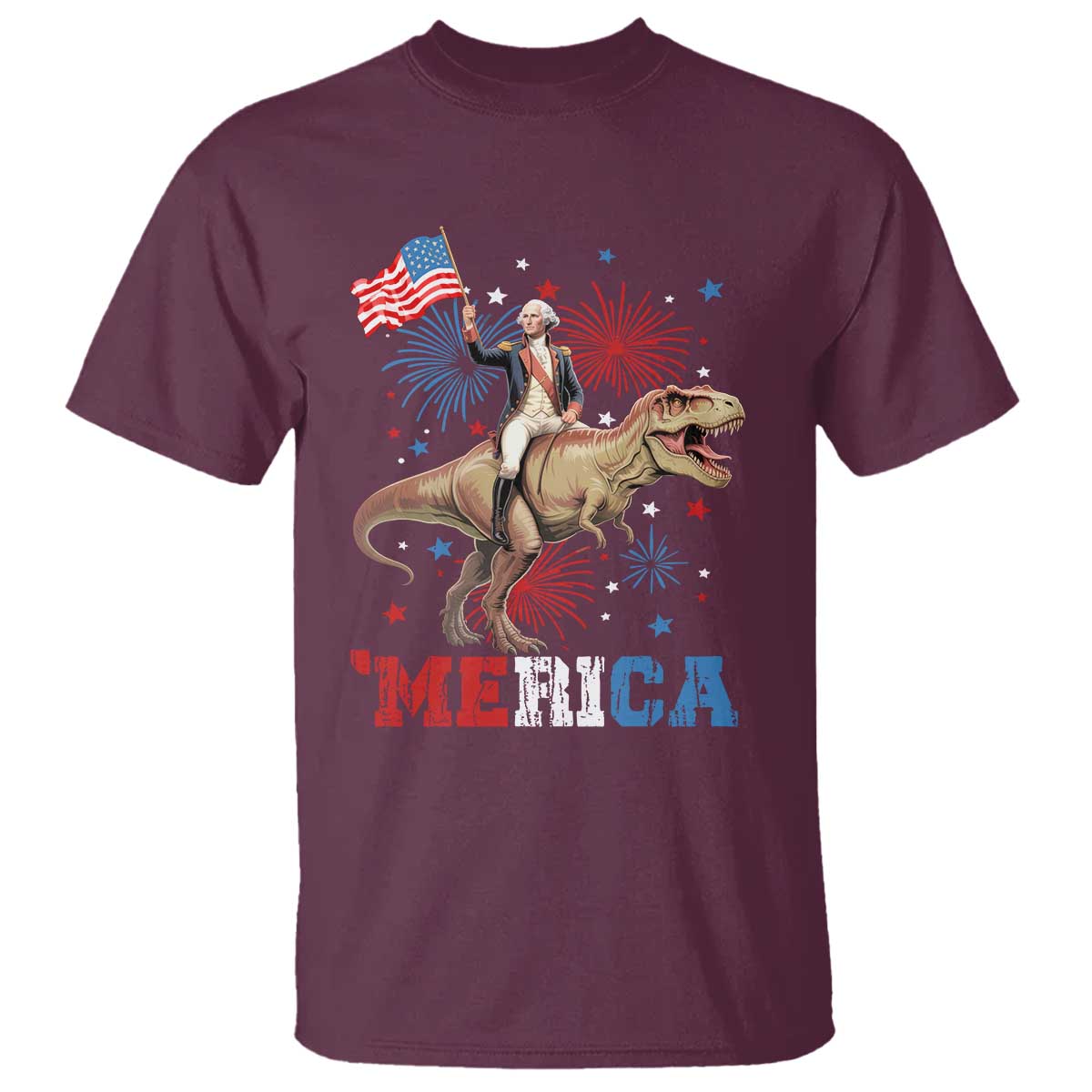 funny-george-washington-riding-a-tyrannosaurus-rex-merica-t-shirt-american-flag