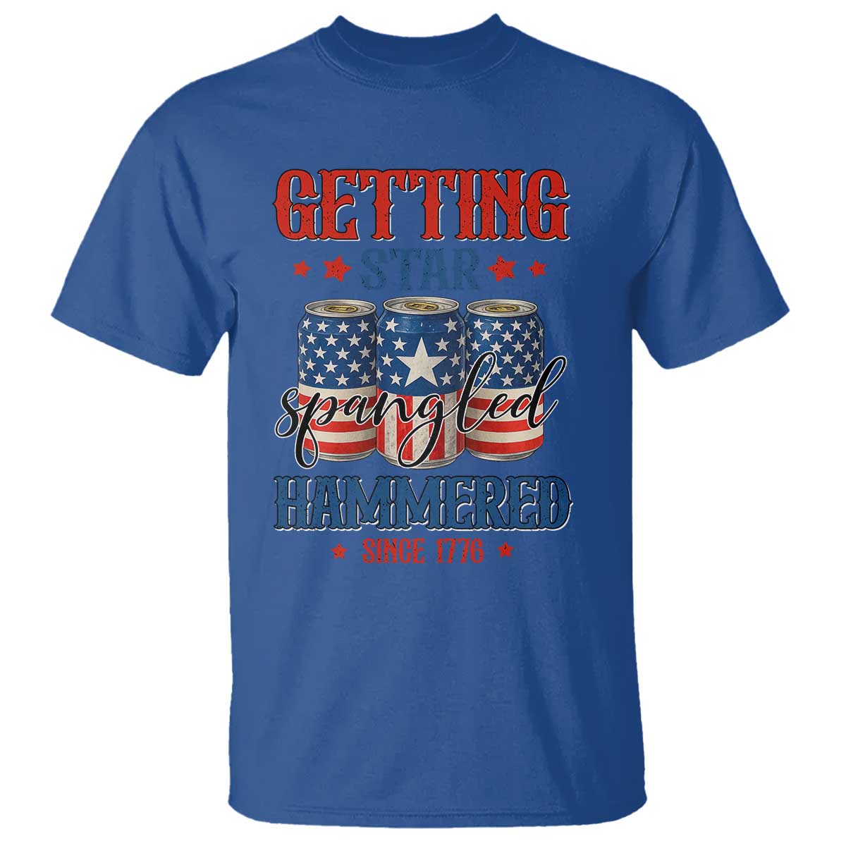 funny-getting-star-spangled-hammered-since-1776-t-shirt-4th-of-july-beers-american-flag