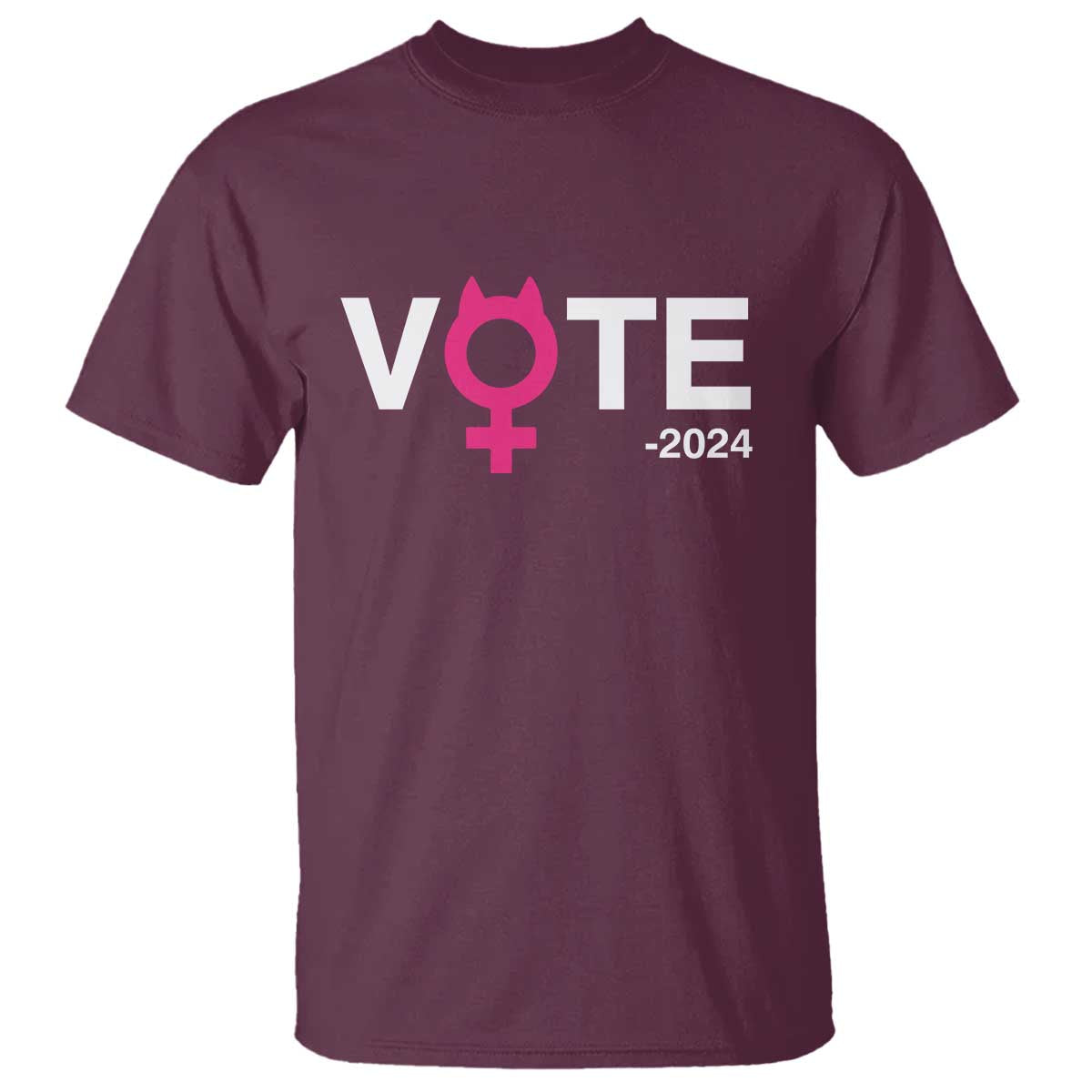 funny-vote-2024-t-shirt-cat-woman-sign-harris-president-2024