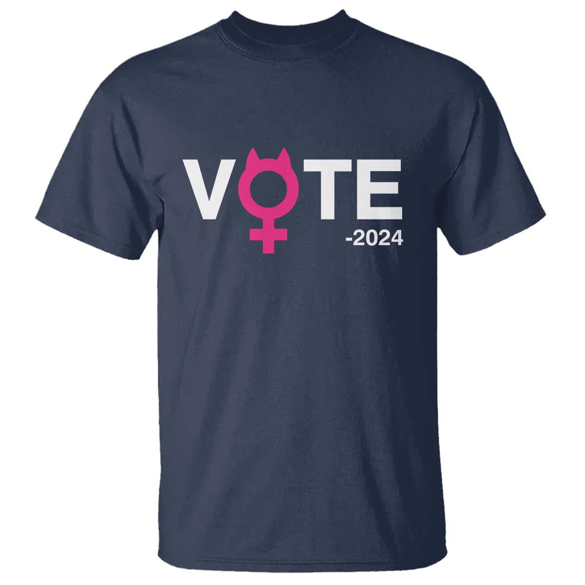 funny-vote-2024-t-shirt-cat-woman-sign-harris-president-2024