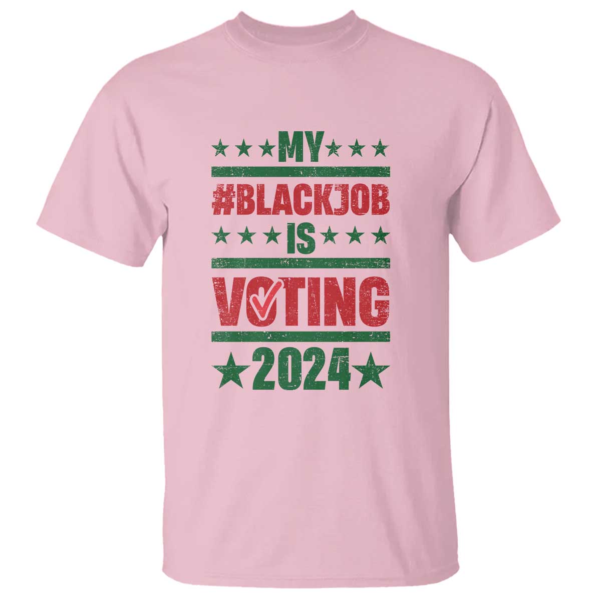 my-black-job-is-voting-2024-t-shirt-election-feminist-star