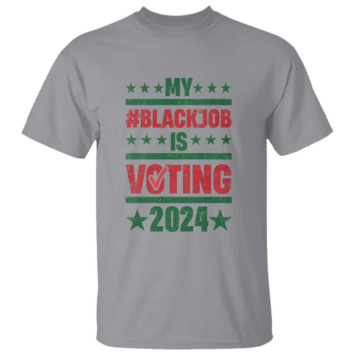 my-black-job-is-voting-2024-t-shirt-election-feminist-star