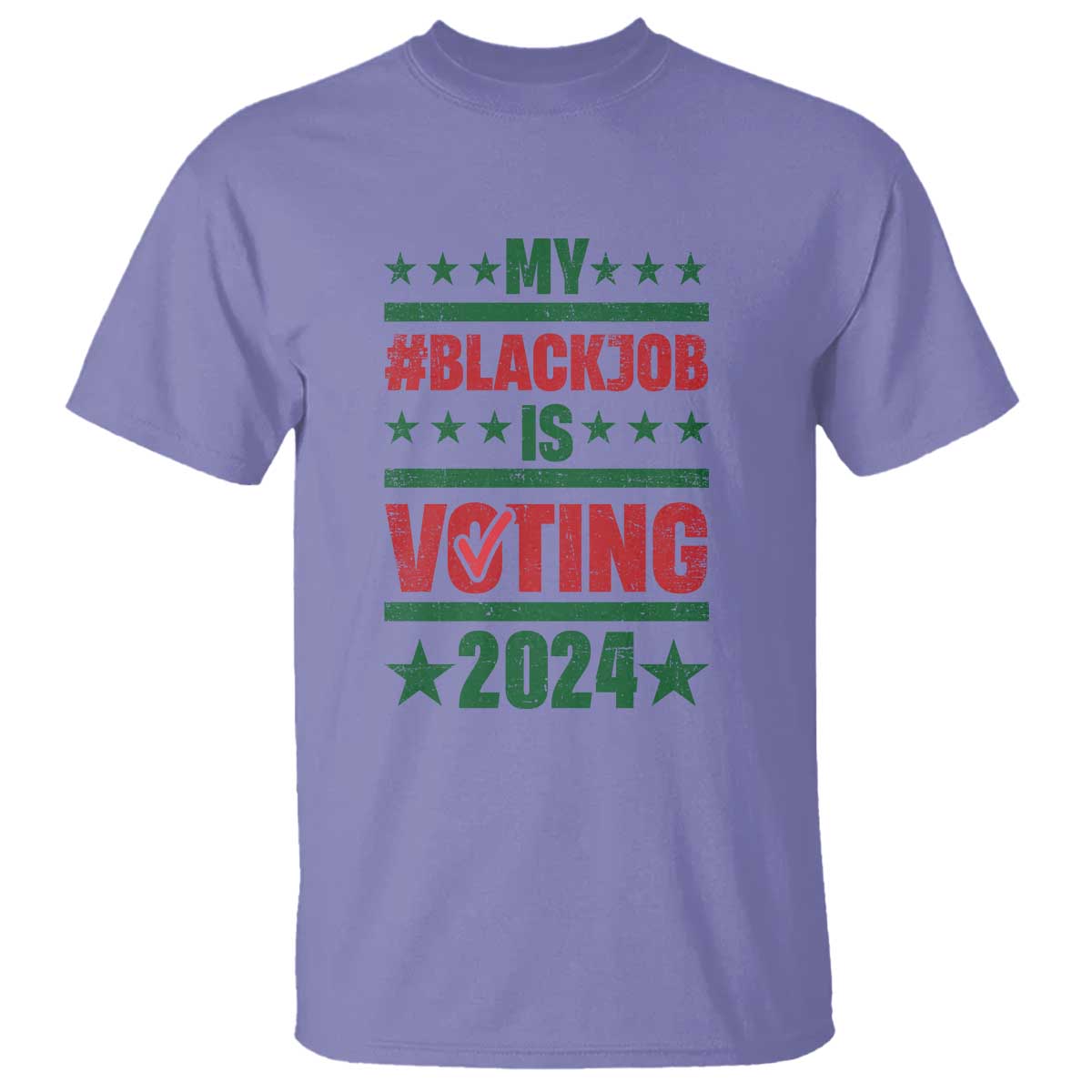 my-black-job-is-voting-2024-t-shirt-election-feminist-star