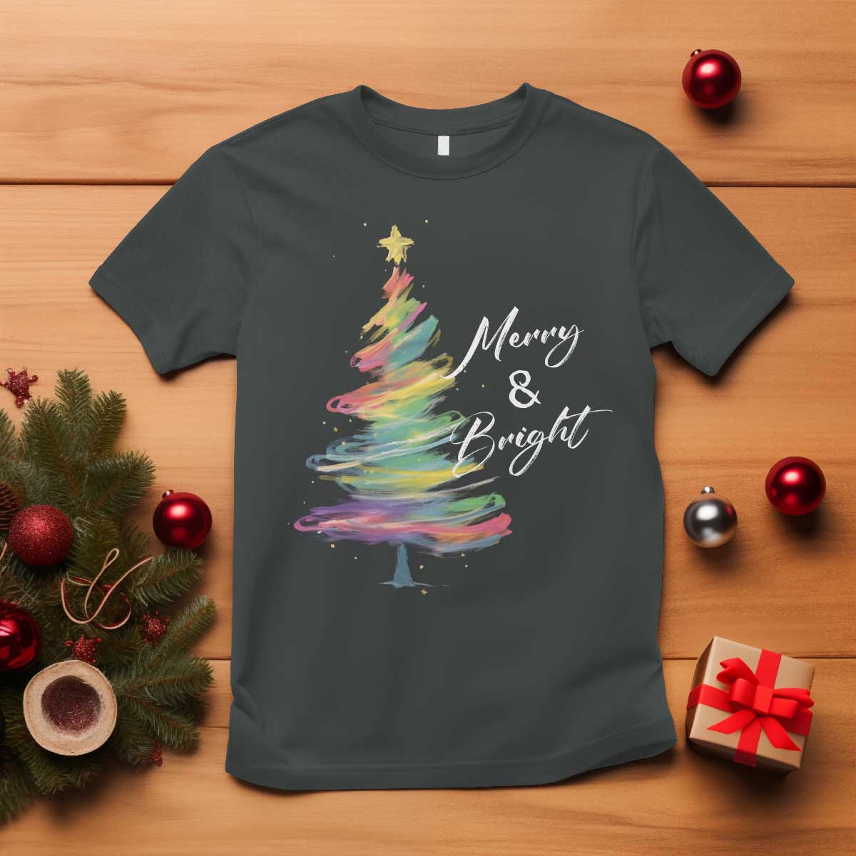 christmas-t-shirt-merry-and-bright-colorful-xmas-tree